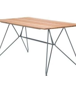 Sketch Rectangular Outdoor Dining Table 160cm By Houe (Bamboo & Grey)