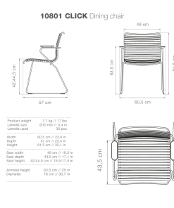Click Outdoor Dining Chair With Armrests By Houe (Black) 11 Click Outdoor Dining Chair With Armrests By Houe (Black)