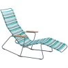 Click Outdoor Sunrocker Lounge Chair By Houe (Multicolour Blue Stripe)