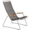 Click Outdoor Lounge Chair With Armrests By Houe (Black)
