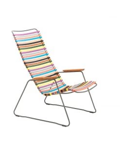 Click Outdoor Lounge Chair With Armrests By Houe (Dynamic Multicolour)