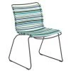 Click Outdoor Dining Chair By Houe (Multicolour Blue Stripe)