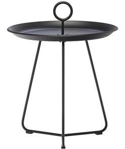 Eyelet Outdoor Tray Side Table 45cm By Houe (Black)