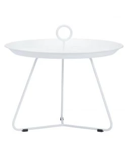 Eyelet Outdoor Tray Side Table 60cm By Houe (White)
