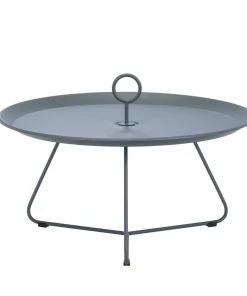 Eyelet Outdoor Tray Side Table 70cm By Houe (Dark Grey)