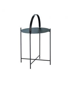 Edge Outdoor Round Coffee Table 46cm By Houe (Pine Green)