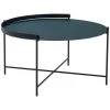 Edge Outdoor Round Coffee Table 76cm By Houe (Pine Green)