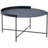 Edge Outdoor Round Coffee Table 76cm By Houe (Black)