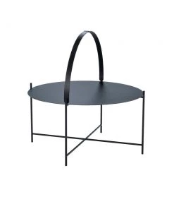 Edge Outdoor Round Coffee Table 76cm By Houe (Black)