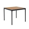 Four Square Outdoor Dining Table 90cm By Houe (Bamboo & Black)