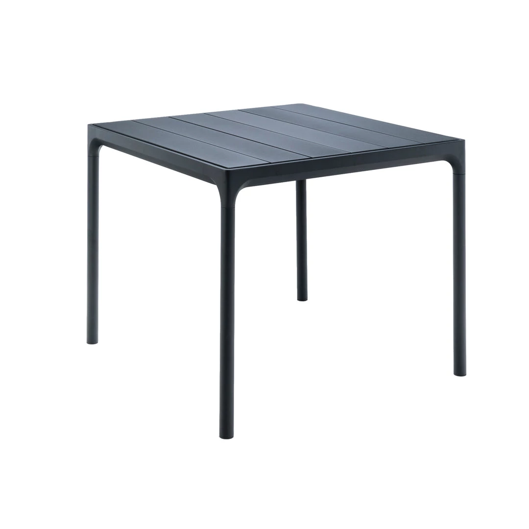 Four Square Outdoor Dining Table 90cm By Houe (Black) 1 Four Square Outdoor Dining Table 90cm By Houe (Black)