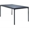 Four Rectangular Outdoor Dining Table 160cm By Houe (Black)