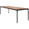 Four Rectangular Outdoor Dining Table 270cm By Houe (Bamboo & Grey)