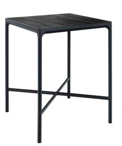 Four Square Outdoor Bar Table 90cm By Houe (Black)