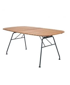 Beam Outdoor Bamboo Dining Table By Houe 180cm (Bamboo & Black)