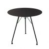 Circum Outdoor Round Dining Table 74cm By Houe (Black)