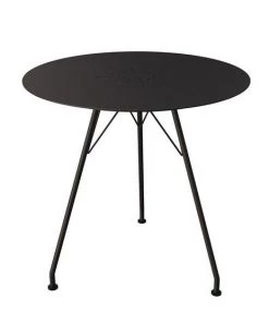 Circum Outdoor Round Dining Table 74cm By Houe (Black)