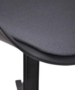 Falk Chair With Armrests & Column Leg By Houe (Black & Dark Grey) 10 Falk Chair With Armrests & Column Leg By Houe (Black & Dark Grey)