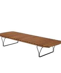 Molo Outdoor Bamboo Sunlounger Chair By Houe