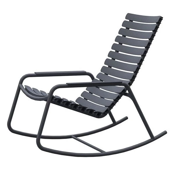 Houe ReClips Rocking Chair - Dark Grey OUTDOOR 1 Houe ReClips Rocking Chair - Dark Grey OUTDOOR