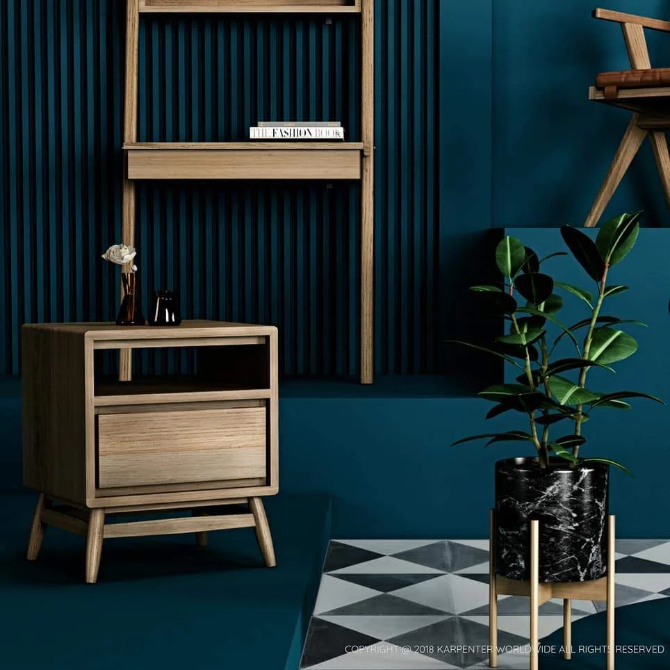 Karpenter Twist Side Table - FSC Teak 4 Karpenter Twist Side Table - FSC Teak