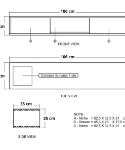 Karpenter INDOOR Circa Floating Cabinet Module 5 - European Oak