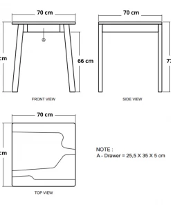 Karpenter INDOOR Circa Square Dining Table - European Oak 7 Karpenter INDOOR Circa Square Dining Table - European Oak