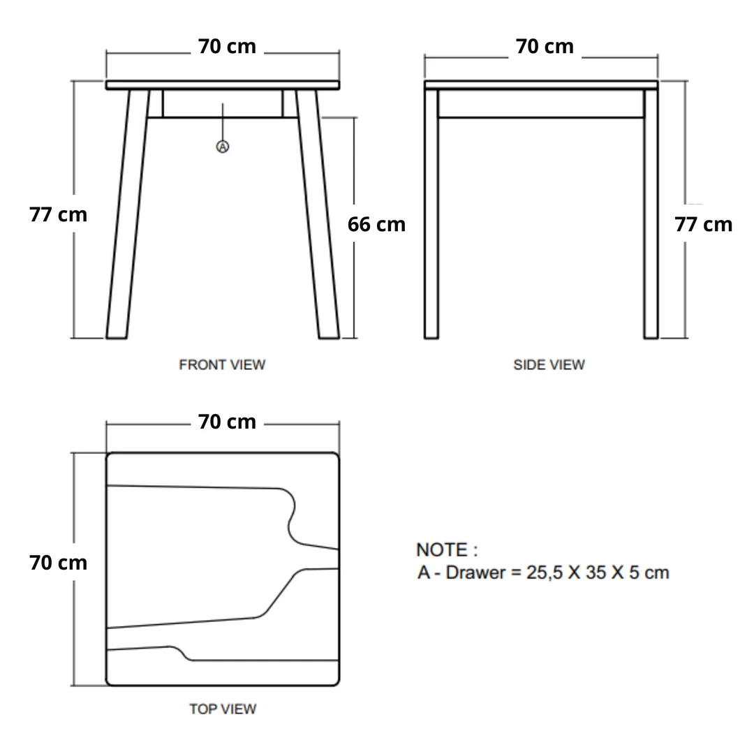 Karpenter INDOOR Circa Square Dining Table - European Oak 4 Karpenter INDOOR Circa Square Dining Table - European Oak