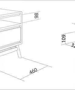 Karpenter INDOOR Twist Side Table - European Oak