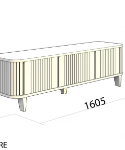 Karpenter Koppar Media Cabinet With 3 Doors - FSC Teak INDOOR 9 Karpenter Koppar Media Cabinet With 3 Doors - FSC Teak INDOOR