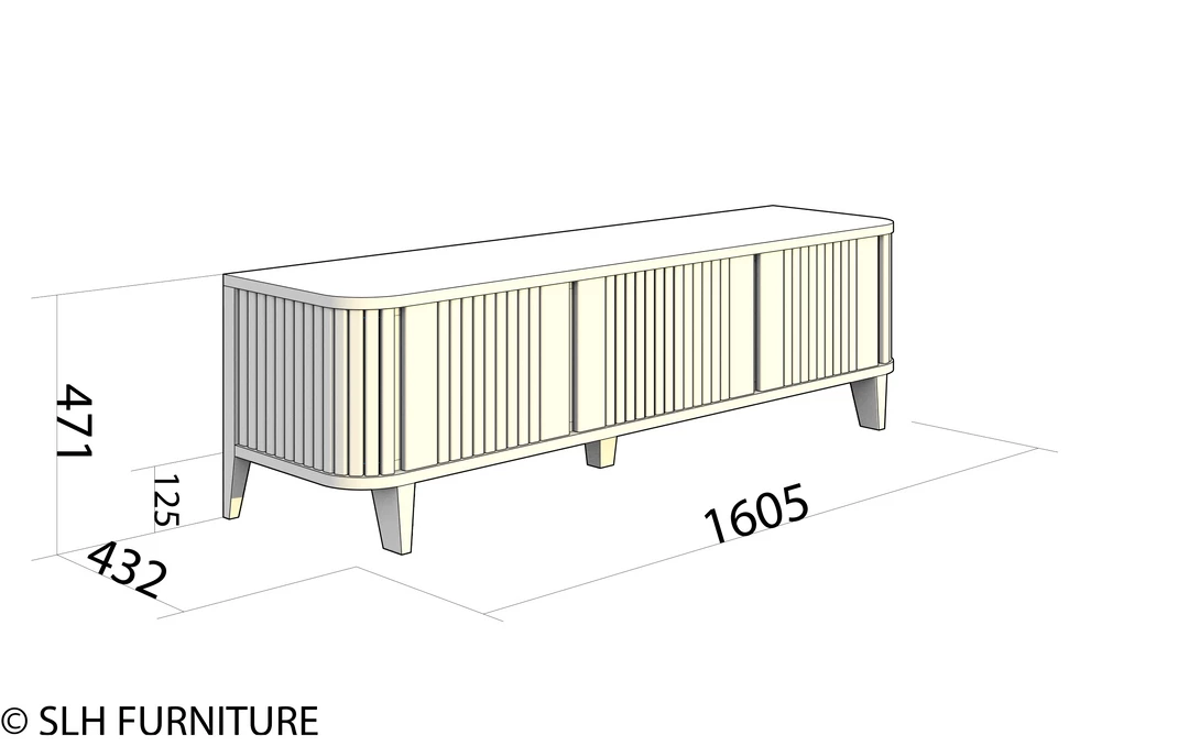 Karpenter Koppar Media Cabinet With 3 Doors - FSC Teak INDOOR 4 Karpenter Koppar Media Cabinet With 3 Doors - FSC Teak INDOOR