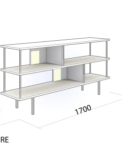 SLH INDOOR Kali Open Sideboard Teak 8 SLH INDOOR Kali Open Sideboard Teak