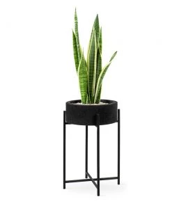 SLH Lava Stone Plant Stand Small