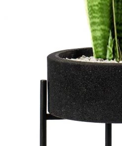 SLH Lava Stone Plant Stand Small