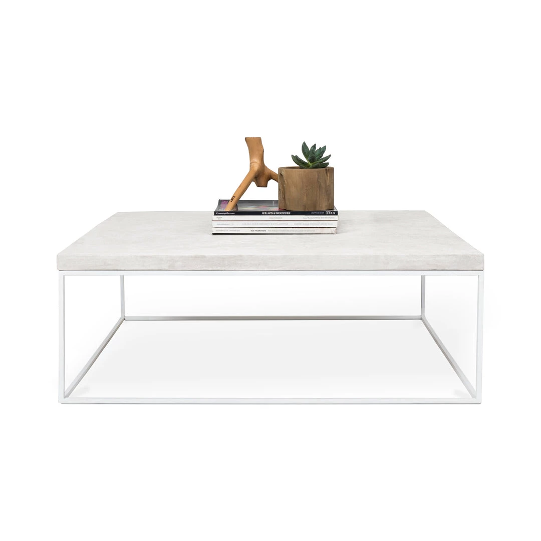 SLH INDOOR Concrete Coffee Table White 2 SLH INDOOR Concrete Coffee Table White