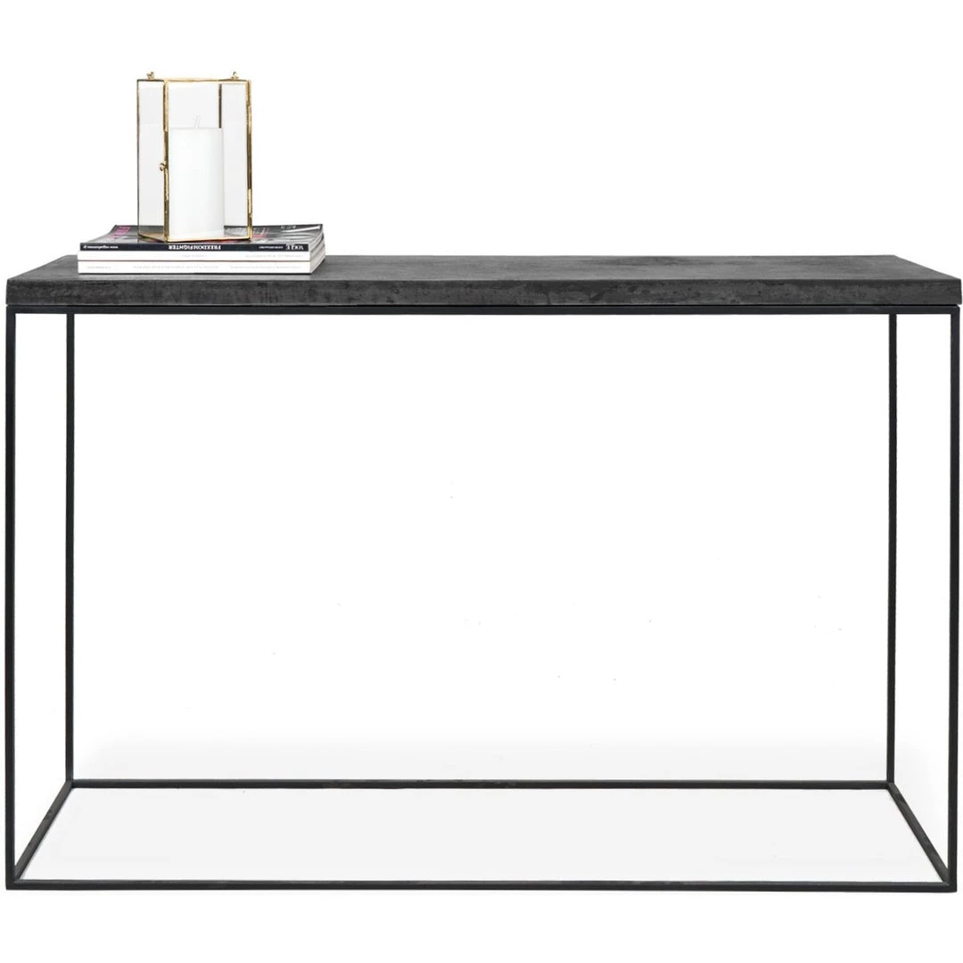 SLH INDOOR Black Pigment Concrete Console 1 SLH INDOOR Black Pigment Concrete Console