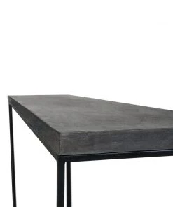 SLH INDOOR Black Pigment Concrete Console 6 SLH INDOOR Black Pigment Concrete Console