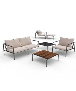 Avon Outdoor Two Seater Lounge Sofa By Houe (Ash)