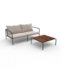 Avon Outdoor Two Seater Lounge Sofa By Houe (Ash)