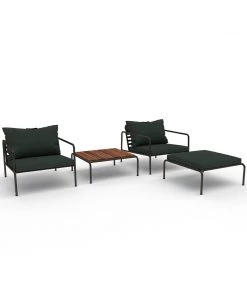 Avon Outdoor Two Seater Lounge Sofa By Houe (Alpine Green) 9 Avon Outdoor Two Seater Lounge Sofa By Houe (Alpine Green)