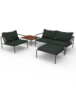 Avon Outdoor Lounge Chair By Houe (Alpine Green)