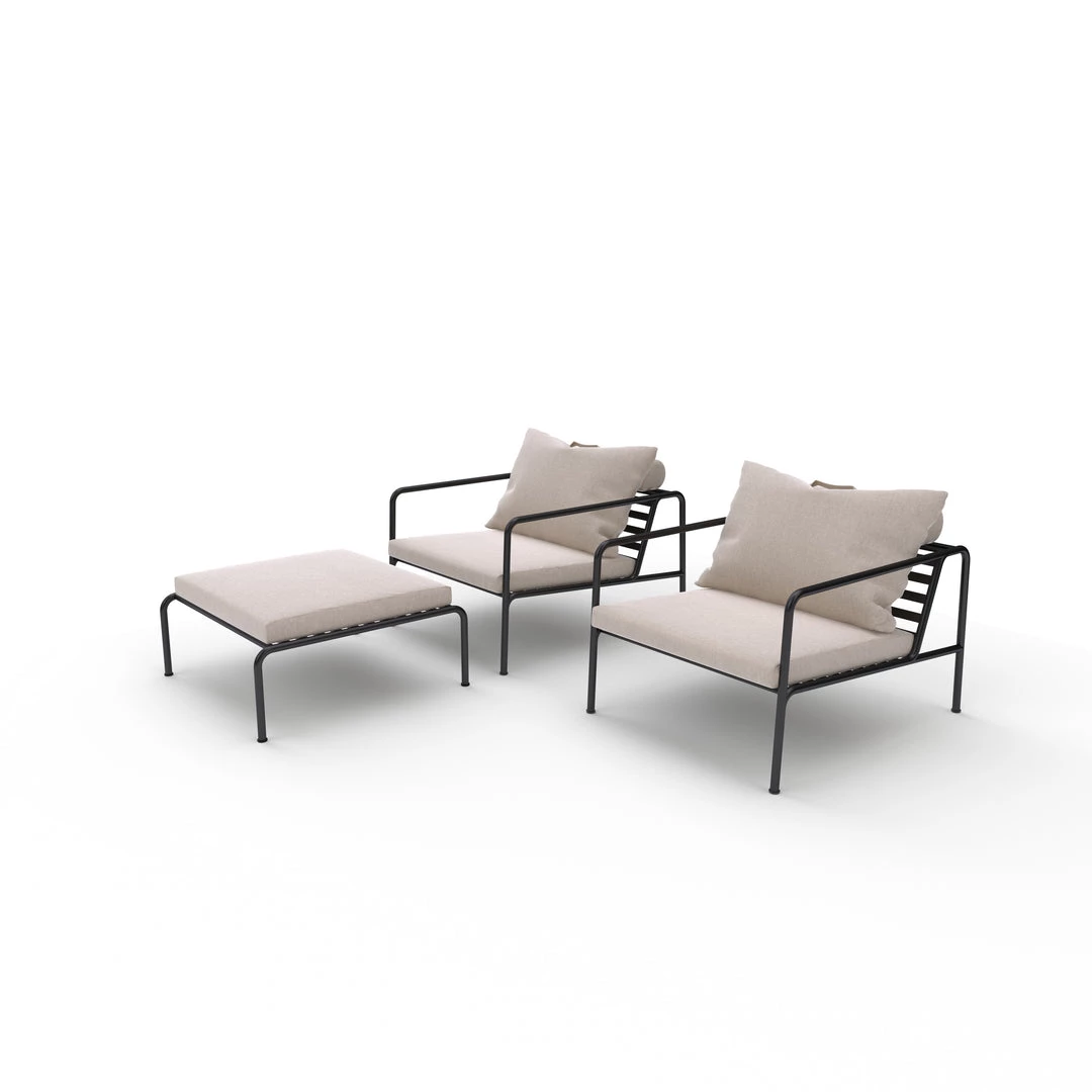 Avon Outdoor Lounge Chair By Houe (Ash) 6 Avon Outdoor Lounge Chair By Houe (Ash)