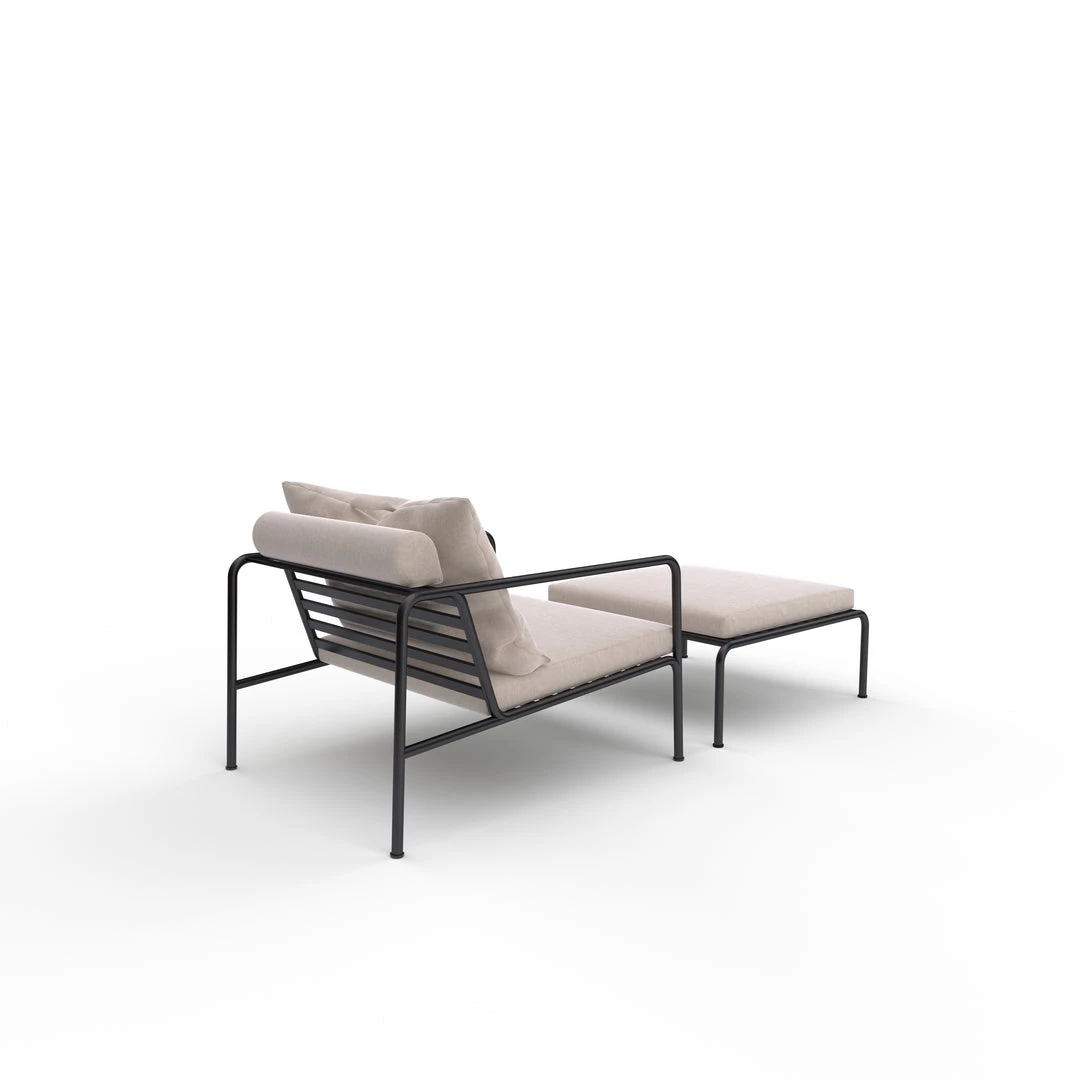 Avon Outdoor Lounge Chair By Houe (Ash) 5 Avon Outdoor Lounge Chair By Houe (Ash)