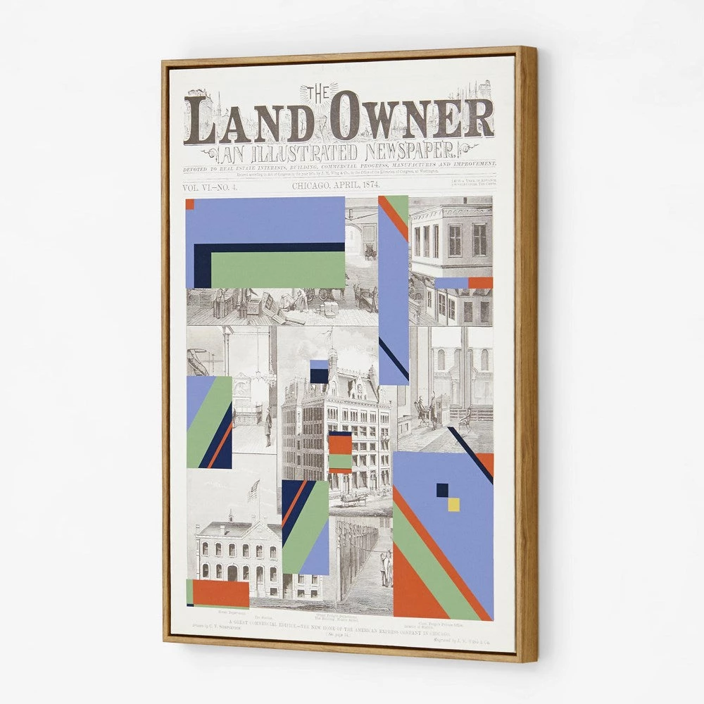 SLH DÉCOR Land Owner Newsprint 1 SLH DÉCOR Land Owner Newsprint