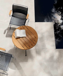 Click Outdoor Dining Chair With Armrests By Houe (Black) 10 Click Outdoor Dining Chair With Armrests By Houe (Black)