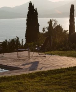 Click Outdoor Lounge Chair With Armrests By Houe (Black)