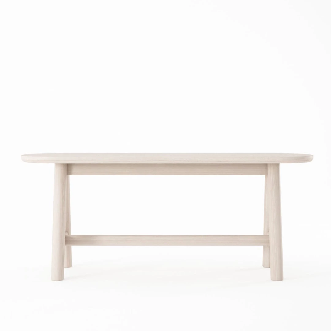 Karpenter Curbus Oval Bench - White Ash 4 Karpenter Curbus Oval Bench - White Ash