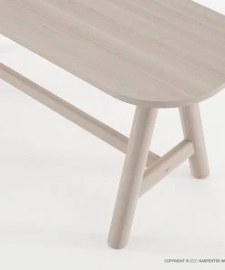 Karpenter Curbus Oval Bench - White Ash