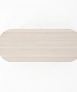 Karpenter Curbus Oval Coffee Table - White Ash