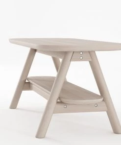 Karpenter Curbus Oval Coffee Table - White Ash